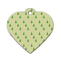 Christmas Wrapping Paper  Dog Tag Heart (one Side) by artworkshop