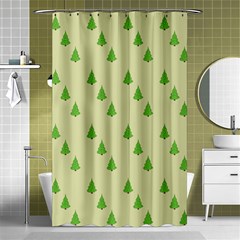 Christmas Wrapping Paper  Shower Curtain 48  X 72  (small)  by artworkshop