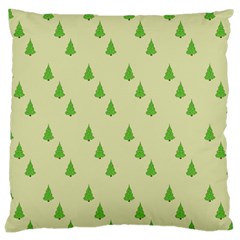 Christmas Wrapping Paper  Large Cushion Case (two Sides) by artworkshop