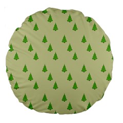 Christmas Wrapping Paper  Large 18  Premium Round Cushions by artworkshop