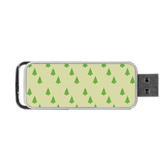 Christmas Wrapping Paper  Portable Usb Flash (one Side) by artworkshop