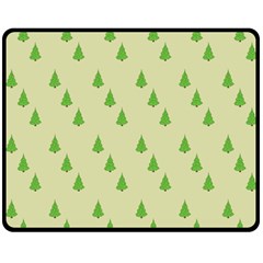 Christmas Wrapping Paper  Double Sided Fleece Blanket (medium)  by artworkshop