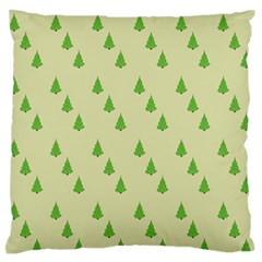 Christmas Wrapping Paper  Large Flano Cushion Case (one Side) by artworkshop