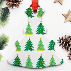 Christmas Trees Watercolor Decoration Ornament (Christmas Tree) 