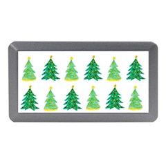 Christmas Trees Watercolor Decoration Memory Card Reader (Mini)