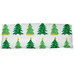 Christmas Trees Watercolor Decoration Body Pillow Case Dakimakura (Two Sides) Front