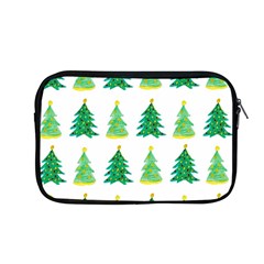 Christmas Trees Watercolor Decoration Apple MacBook Pro 13  Zipper Case