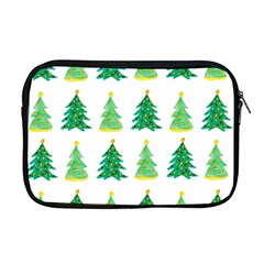 Christmas Trees Watercolor Decoration Apple MacBook Pro 17  Zipper Case