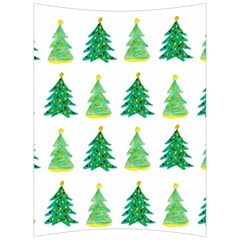 Christmas Trees Watercolor Decoration Back Support Cushion