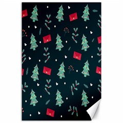 Christmas Pattern Design Canvas 24  X 36  by artworkshop