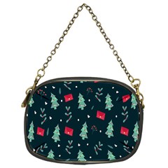 Christmas Pattern Design Chain Purse (one Side) by artworkshop