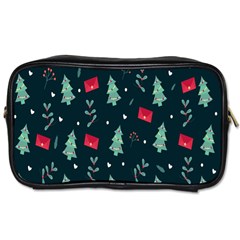 Christmas Pattern Design Toiletries Bag (two Sides)