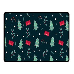 Christmas Pattern Design Fleece Blanket (small) by artworkshop