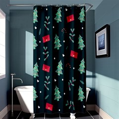 Christmas Pattern Design Shower Curtain 36  X 72  (stall)  by artworkshop