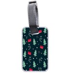 Christmas Pattern Design Luggage Tag (two sides) Back