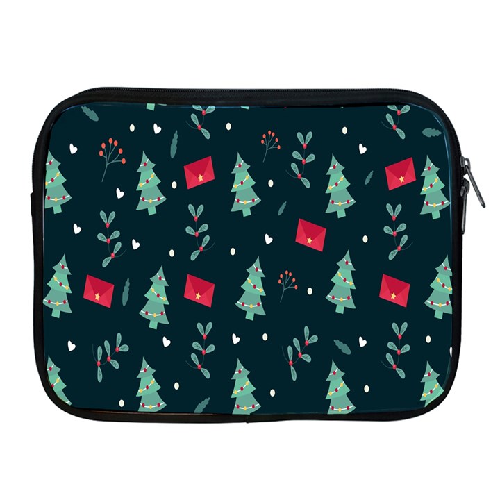 Christmas Pattern Design Apple iPad 2/3/4 Zipper Cases