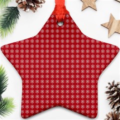 Christmas Paper Wrapping  Ornament (star) by artworkshop