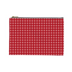 Christmas Paper Wrapping  Cosmetic Bag (large)