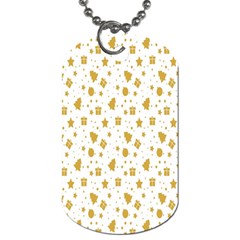 Christmas Ornaments Dog Tag (one Side) by artworkshop