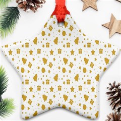 Christmas Ornaments Star Ornament (two Sides) by artworkshop