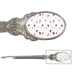 Christmas Background Wrapping Letter Opener