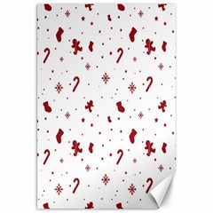 Christmas Background Wrapping Canvas 20  x 30 