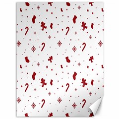 Christmas Background Wrapping Canvas 36  x 48 