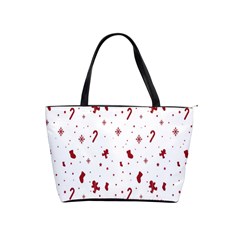 Christmas Background Wrapping Classic Shoulder Handbag