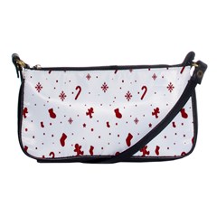 Christmas Background Wrapping Shoulder Clutch Bag