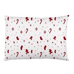 Christmas Background Wrapping Pillow Case (Two Sides)