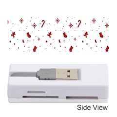 Christmas Background Wrapping Memory Card Reader (stick) by artworkshop