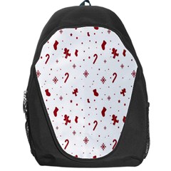 Christmas Background Wrapping Backpack Bag