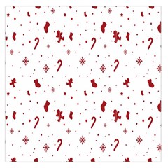 Christmas Background Wrapping Square Satin Scarf (36  x 36 )