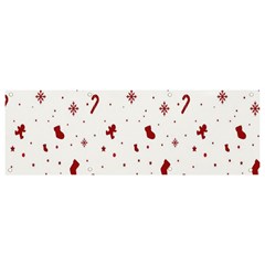 Christmas Background Wrapping Banner And Sign 9  X 3  by artworkshop