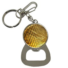 Chain Link Fence  Bottle Opener Key Chain by artworkshop