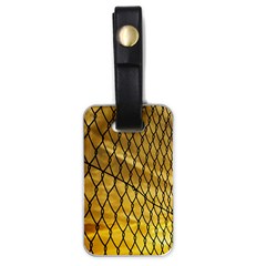 Chain Link Fence  Luggage Tag (one Side) by artworkshop