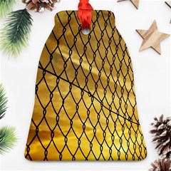 Chain Link Fence  Ornament (bell) by artworkshop