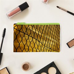 Chain Link Fence  Cosmetic Bag (xs) by artworkshop