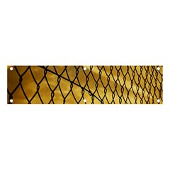 Chain Link Fence  Banner And Sign 4  X 1  by artworkshop