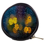 Bokeh Raindrops Window  Mini Makeup Bag Front