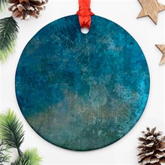  Pattern Design Texture Round Ornament (two Sides) by artworkshop