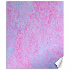  Texture Pink Light Blue Canvas 20  X 24 