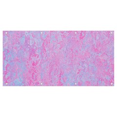  Texture Pink Light Blue Banner And Sign 8  X 4  by artworkshop