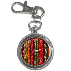 Background Stars Pattern Wallpaper Christmas Key Chain Watches by artworkshop