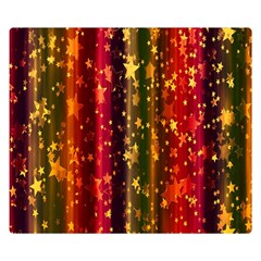 Background Stars Pattern Wallpaper Christmas Double Sided Flano Blanket (small)  by artworkshop