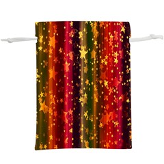 Background Stars Pattern Wallpaper Christmas  Lightweight Drawstring Pouch (xl) by artworkshop