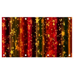 Background Stars Pattern Wallpaper Christmas Banner And Sign 7  X 4  by artworkshop