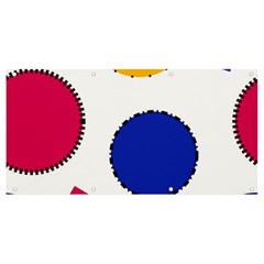 Circles Banner And Sign 8  X 4 