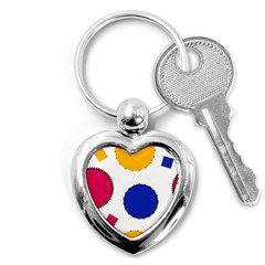 Circles Key Chain (heart) by nateshop