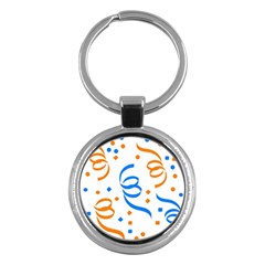 Confetti Key Chain (round) by nateshop